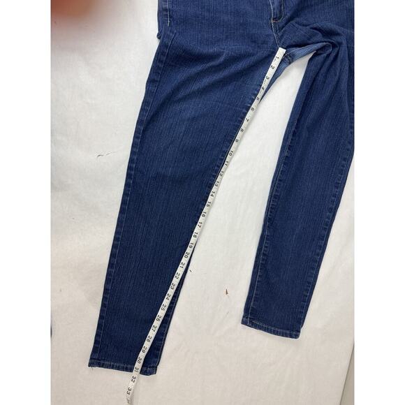 Vintage Y2K L2 Embellished Butterfly Pocket Levi's Butterfly Jeans Size 13 Taper - Picture 8 of 9